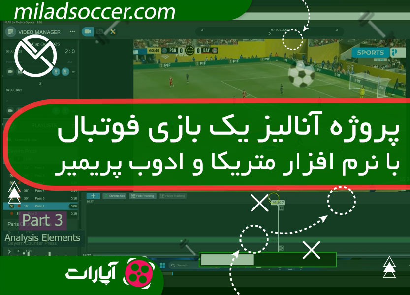 چگونه یک بازی فوتبال آنالیز می شود؟